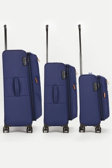 Unisex Kabin Boy Kumaş Valiz 028-03 - Resim 6