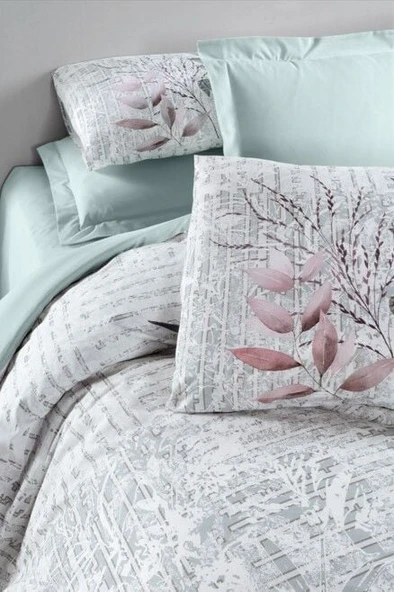 Altınbaşak Creaforce Vivida Mist Çift Kişilik Nevresim Takımı - 2