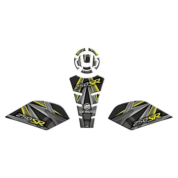 CF MOTO 250 SR 2020 - 2024 TANK PAD SET - 1