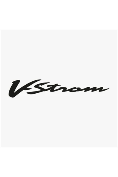 İndispensableyl V-Strom Yazı Sticker Etiket Modeli