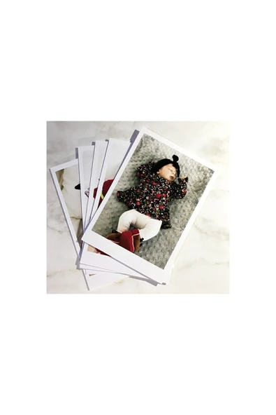 Polo Kart Fotoğraf Baskı 50 Adet 5 X 7 Cm Mini Fotoğraf Baskisi 533 143 52 32