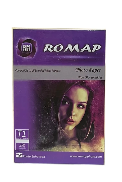 10x15 FOTOĞRAF BASKI KAĞIDI 220 GR 100 ADET EPSON CANON UYUMLU ürün görseli 1