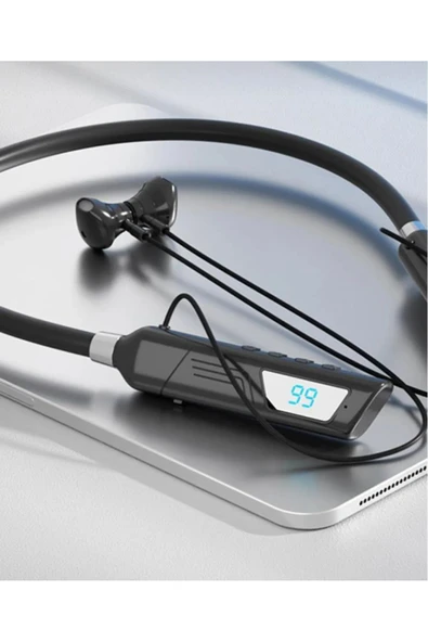 Trm- 150 Saat Şarj Kapasiteli Oyun Gaming Modlu Mikrofonlu Boyun Bantlı Bluetooth Kulaklık - 6