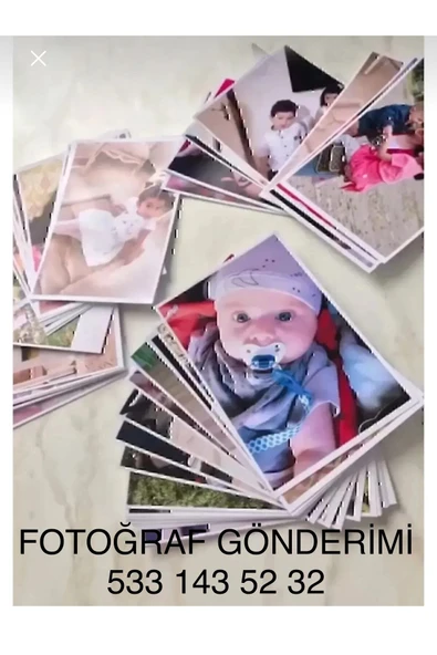 Fotoğraf Baskısı 100 Adet (10X15) Kaliteli Fotoğraf Baskıs 260 gr - 5
