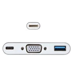 Vcom CU426M Type-C-M To Vga-F Usb 3.0-F Type-C-F Çevirici - 4