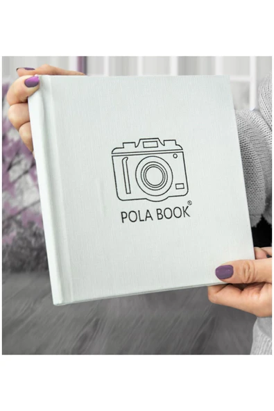 Mini Anı Defteri 17x17 Cm - 20 Adet 5x7 Cm İntax Fotoğraf Baskı, Beyaz Jel Kalem ve Bant Hediye