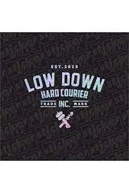 İndispensableyl Low Down Hard Courier Arka Cam yeni süper hologram Sticker - 1