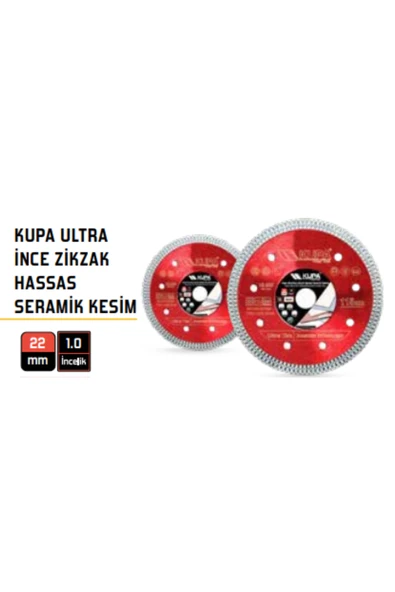 KUPA ULTRA İNCE ZİKZAK HASSAS SERAMİK KESME 115 MM ürün görseli 1