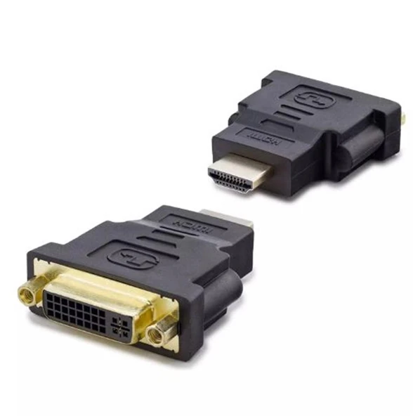HADRON HDX1255 HDMI (M) TO DVI (F) ADAPTÖR 24+5 SİYAH - 3