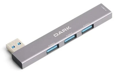 Dark DK AC USB34A 4 Port USB HUB USA-A 1XUSB-A3.0 3XUSB-A2.0 - 4