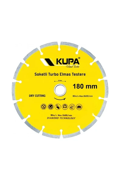 KUPA SOKETLİ GRANİT KESME 180 MM