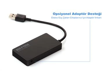 Dark Ac- Usb341 Connect Master 4 Port USB 3.0 USB Hub Çoklayı - 4