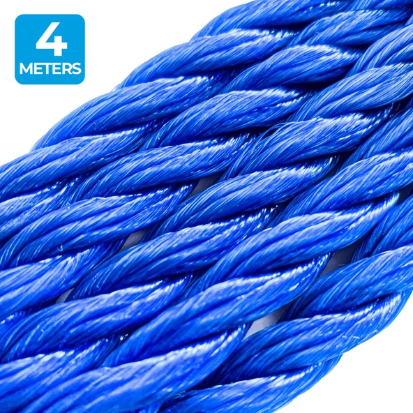 Simply Brands Araba Çekme Halat 4M 2000Kg - Resim 3