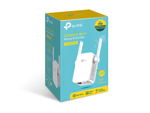 Tp-Link TL-WA855RE 300 Mbps Wifi Range Extender-Menzil Genişletici - 5