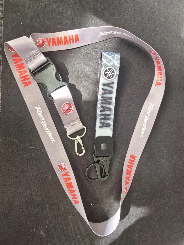 İndispensableyl Yamaha 2'li set Gri Anahtarlık - 1