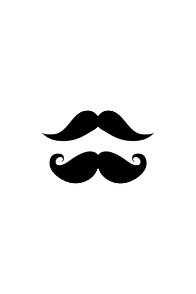 İndispensableyl Bıyık Seti Oto özel yeni sticker Siyah 30 x 18 cm - 1
