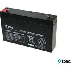 Ttec 6V 7AH Bakımsız Kuru Akü - 4