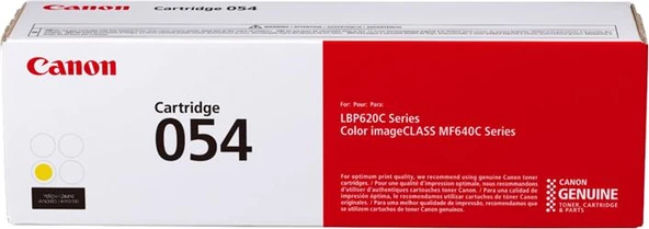 Canon CRG-054 Y  Yellow Sarı 1.200 Sayfa Toner MF645 - 2