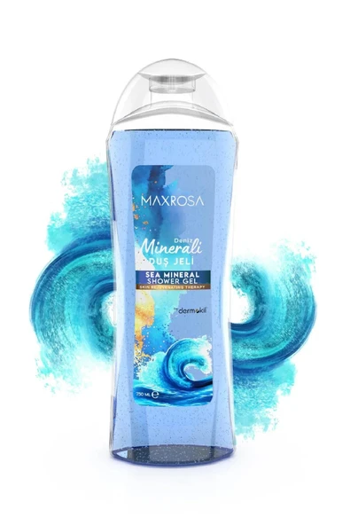 Dermokil Maxrosa Duş Jeli 750 ml Deniz Minerali