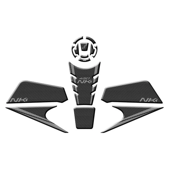 CF MOTO 450 NK 2024 UYUMLU TANK PAD SET