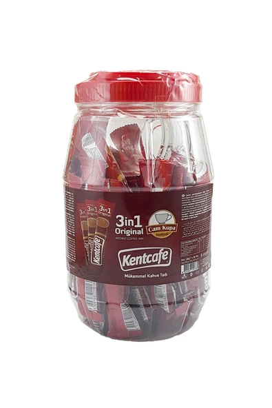 Kent Boringer Kentcafe 3in1 36'lı Pet Ambalaj (CAM BARDAK KUPA HEDİYELİ)