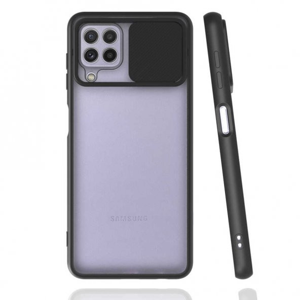 Galaxy A22 4G Kılıf  Lensi Kapak - 2