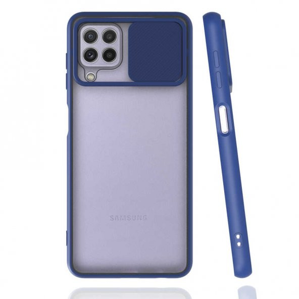 Galaxy A22 4G Kılıf  Lensi Kapak - 3