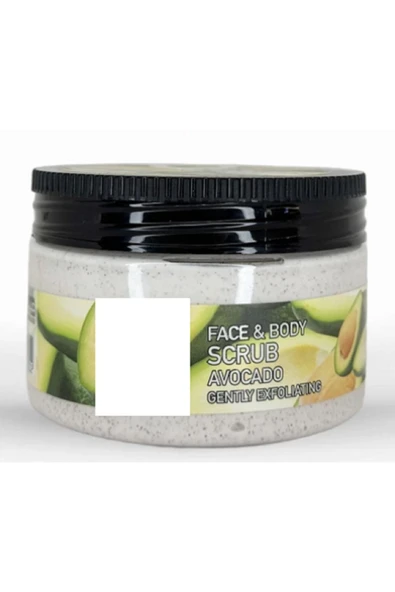 Ostwint Face And Body Yüz ve Vücut İçin Peeling Etkili Scrub Gel Avocado 300ml