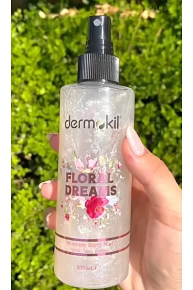 Dermokil Floral Dreams Simli Vücut Spreyi 200ml - 2