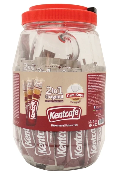 Kent Boringer Kentcafe 2in1 36'lı Pet Ambalaj Kupa Hediye