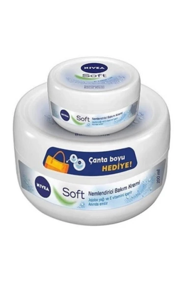 NIVEA Soft 200 ml 50 ml Nemlendirici Krem