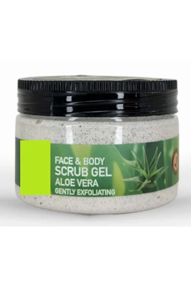 Ostwint   Face And Body Yüz ve Vücut İçin Peeling Etkili Scrub Aloe Vera 300ml+100 ML Soft Nemlendirici Krem - 3