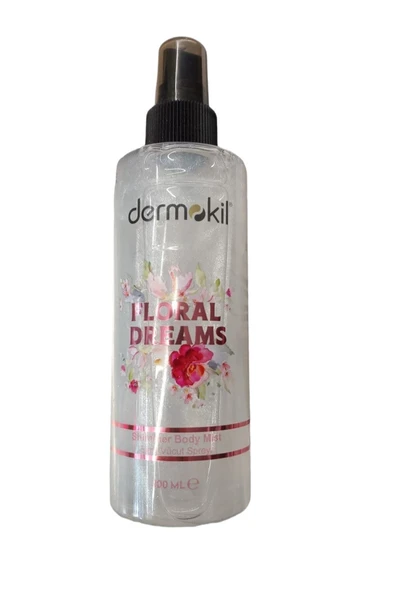 Dermokil Floral Dreams Simli Vücut Spreyi 200ml