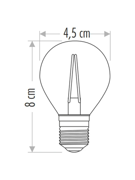 CT-4288 4W 2700K (Günışığı) E27 Duylu LED Ampul ( 3 Adet ) - 2