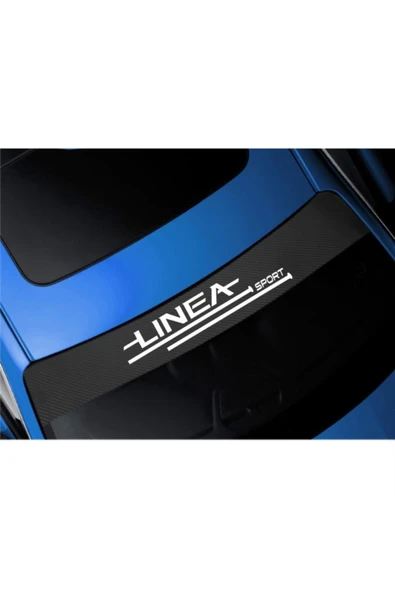 İndispensableyl Fiat Linea İçin özel yeni uyumlu Aksesuar Oto Ön Cam Oto özel yeni sticker Karbon - 2