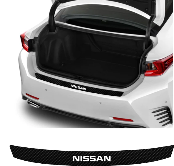 İndispensableyl Nissan Rall Raid İçin özel yeni uyumlu Aksesuar Oto Arka Tampon Bagaj Koruyucu özel yeni sticker 92*7 Cm - 1
