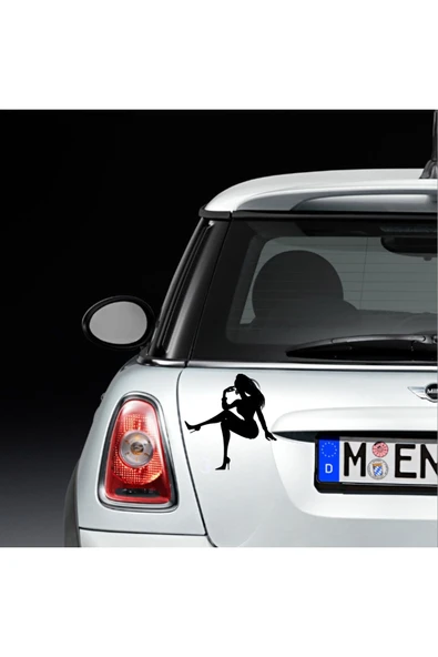 İndispensableyl Oto özel yeni sticker Siyah 20 Cm - 1
