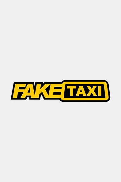 İndispensableyl Fake Taxi Oto Cam özel yeni sticker 14*3 Cm - 1