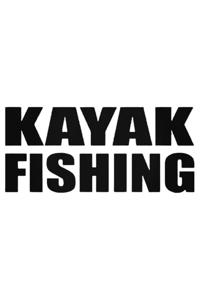 İndispensableyl Kayak Fishing Oto özel yeni sticker 20 Cm - 1