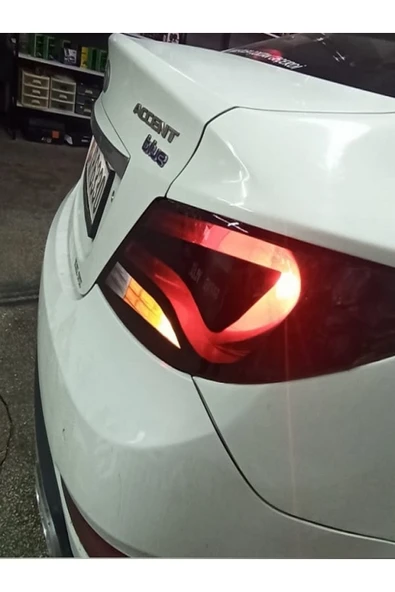 İndispensableyl Accent Blue İçin özel yeni uyumlu Led Görünümlü Stop FarıKaplama ürün görseli 1