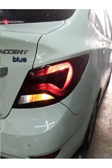 İndispensableyl Accent Blue İçin özel yeni uyumlu Led Görünümlü Stop FarıKaplama - Resim 2