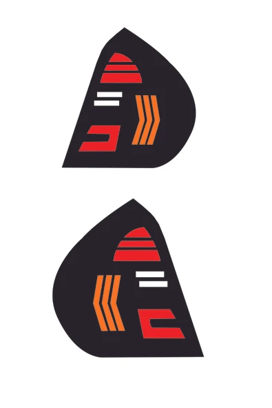 İndispensableyl Clio 2 Sedan İçin özel yeni uyumlu Aksesuar Led Görünümlü Stop Farı Kaplama Model 1 - Resim 2