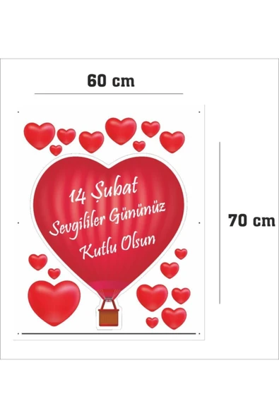 İndispensableyl Sevgililer Günü Cam özel yeni sticker Yapışkanlı - Resim 3