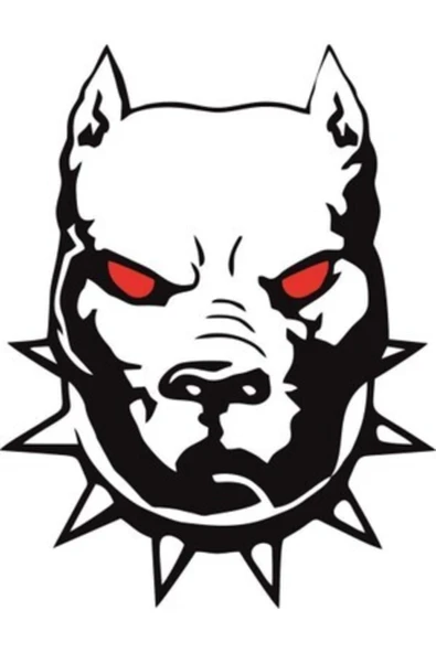 İndispensableyl Pitbull Tasarım Oto Arkası özel yeni sticker Siyah ürün görseli