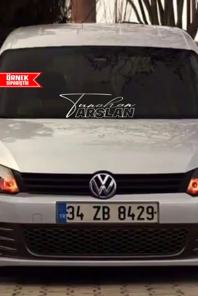 İndispensableyl İsteğe Bağlı Özel Isim Soyisim özel yeni sticker 40*15 Cm - 5