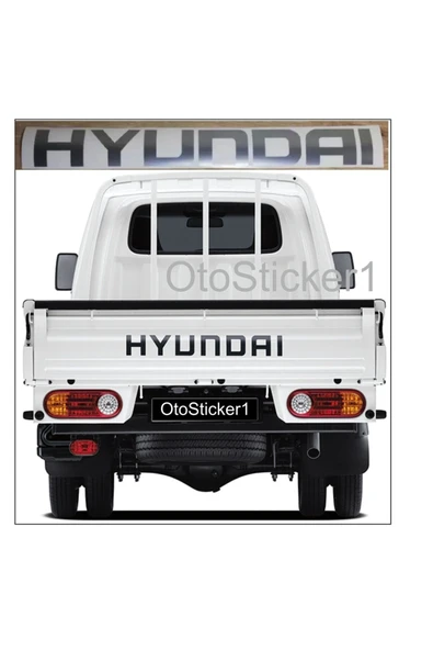 İndispensableyl Hyundai H100 İçin özel yeni uyumlu Aksesuar Kamyonet Minibüs Arka Bagaj Kapak özel yeni sticker ürün görseli 1