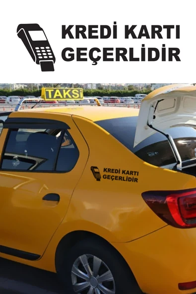İndispensableyl Kredi Kartı Geçerlidir Sticker 20 X 6 Cm - Resim 2