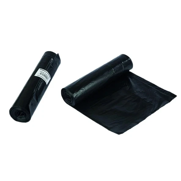 İmex Professional Endüstriyel Battal Boy Çöp Torbası 3 Rulo 400g 80xx110cm Siyah Dayanıklı 90 Litre - 3