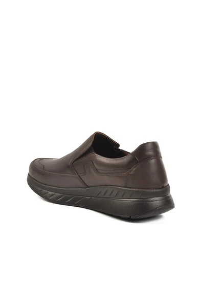 Aspor Kahve Hakiki Deri Erkek Casual Ayakkabı - Resim 4