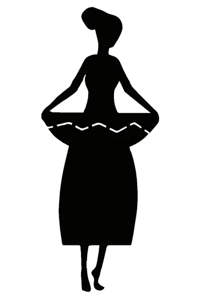 İndispensableyl Afrikalı Kadın Sticker (Tip 5) 20 X 48 Cm ürün görseli